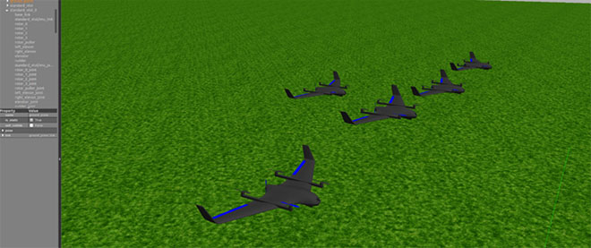 BML UAV Formation Flight Simulation software